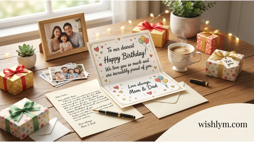Birthday Messages From Mom and Dad