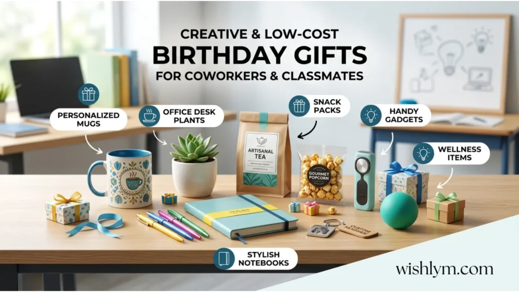 Low-Cost Birthday Gifts for Coworkers and Classmates