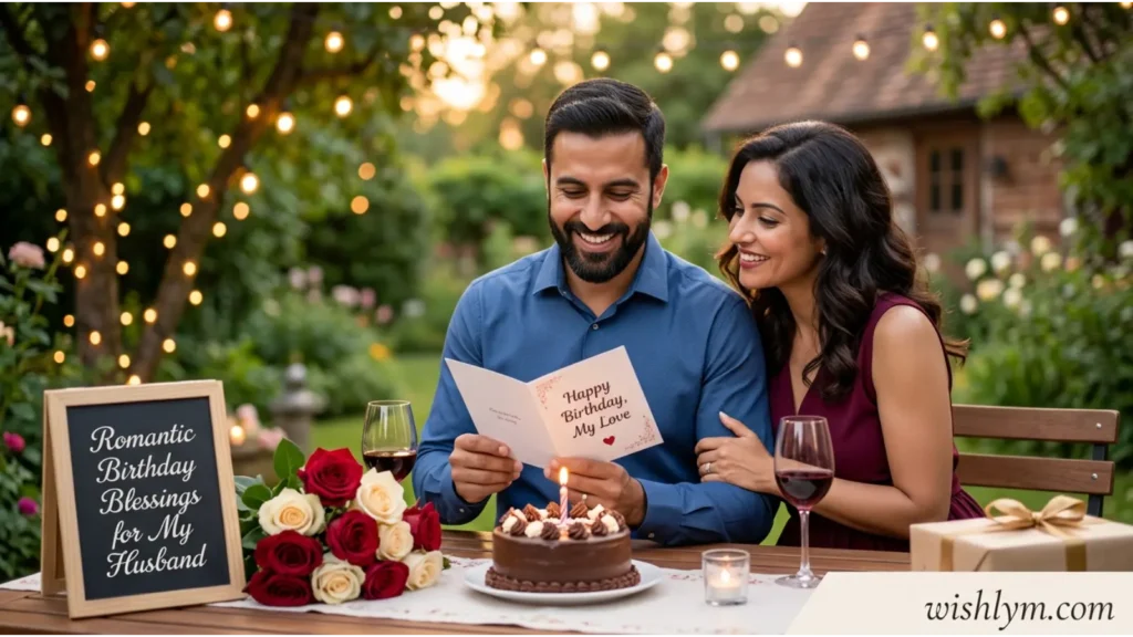 Romantic Birthday Blessings for My Husband