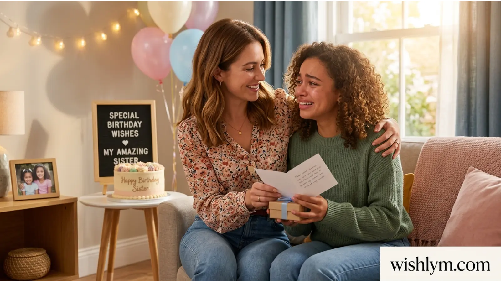Emotional Birthday Wishes for Sister