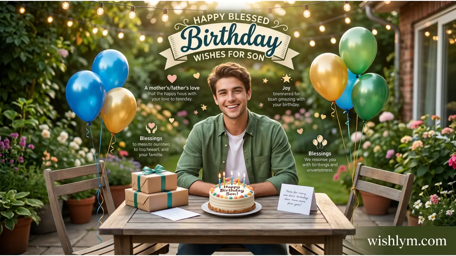 Happy Blessed Birthday Wishes for Son